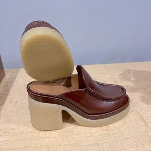 Chloe Jamie leather loader mule